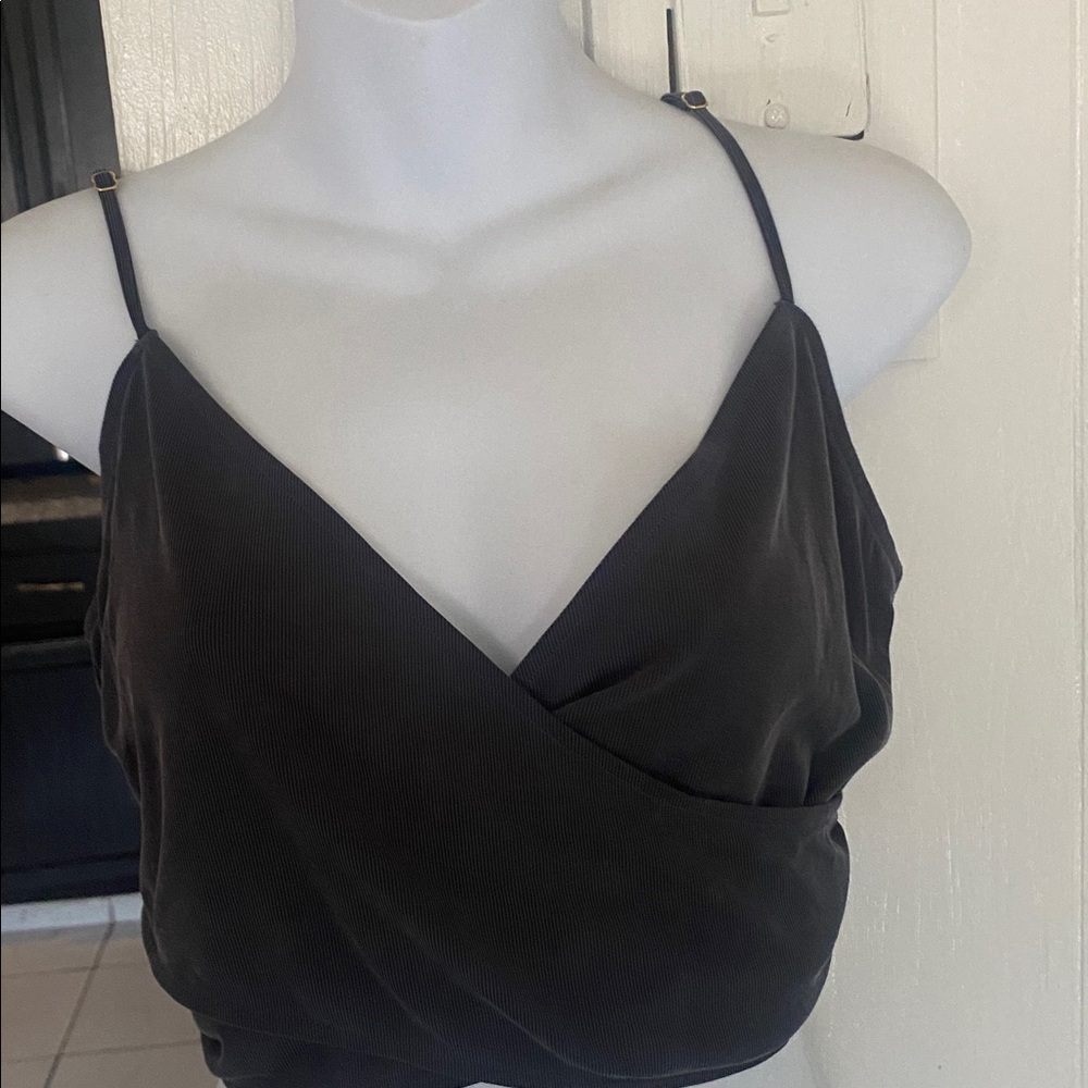 Victoria's Secret Black Striped Cami